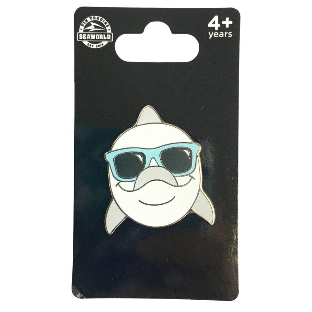 NEW‎ SeaWorld Orlando Theme Park Trading Pin - Bottlenose Dolphin Sun Glasses
